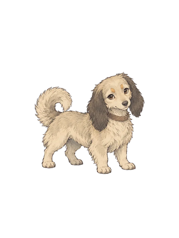 暖耳犬立繪